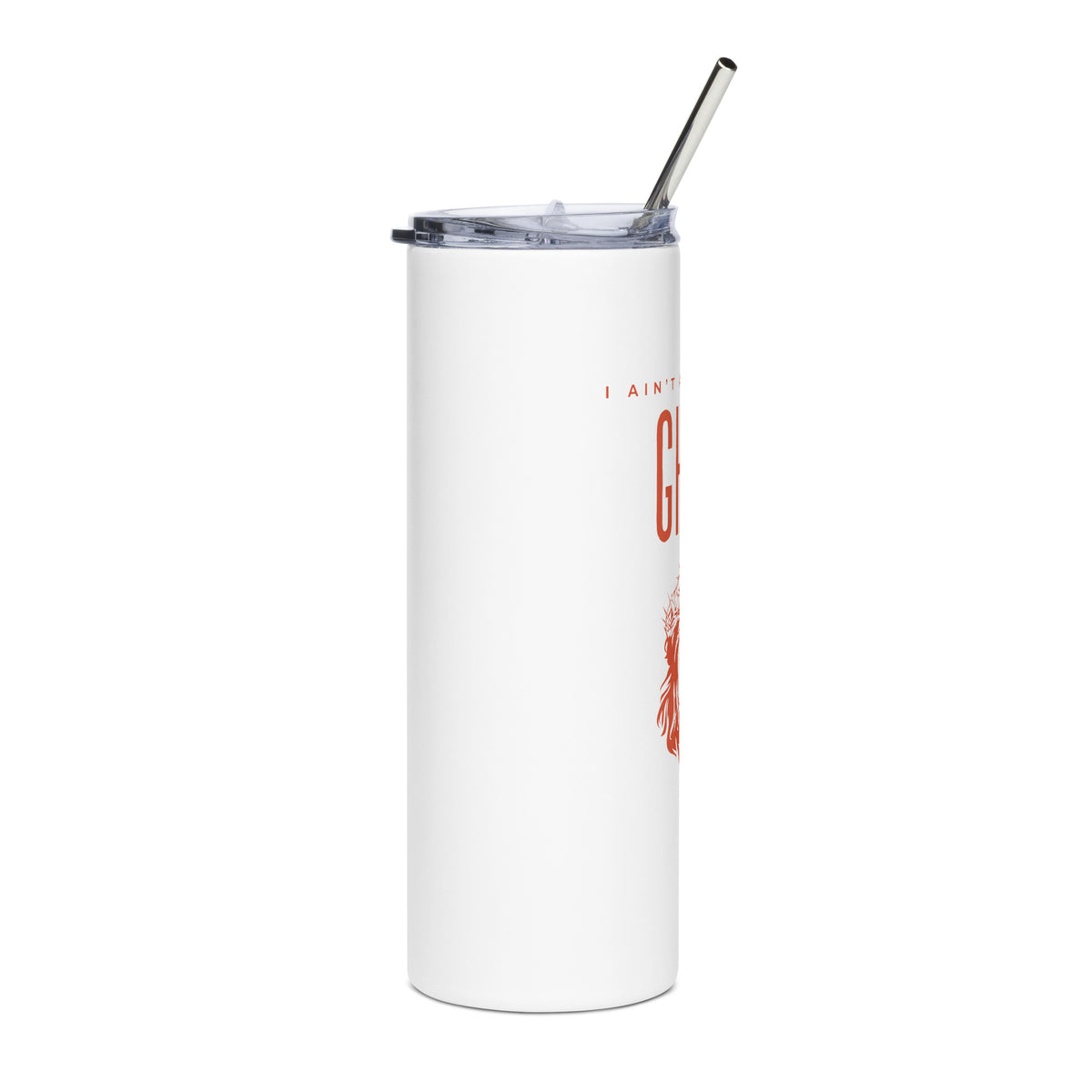 I Ain't Afraid of No Ghost v3 - Stainless Steel Tumbler