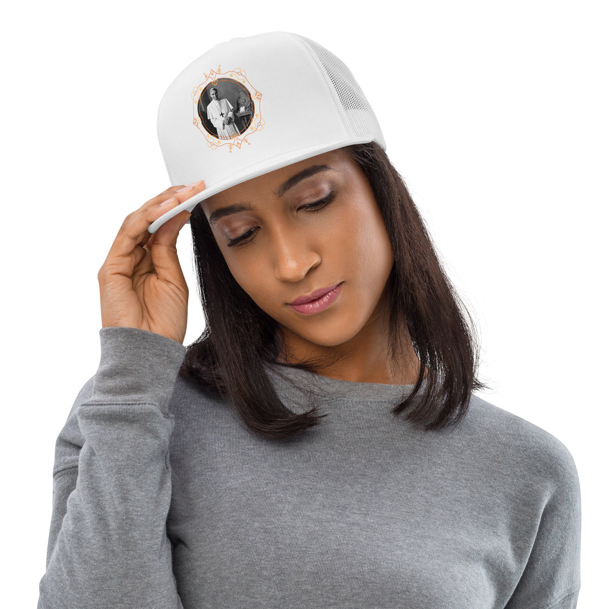Pope Carl Sagan - Not a Pope - Trucker Cap