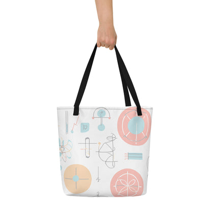 he = i - Large Tote Bag