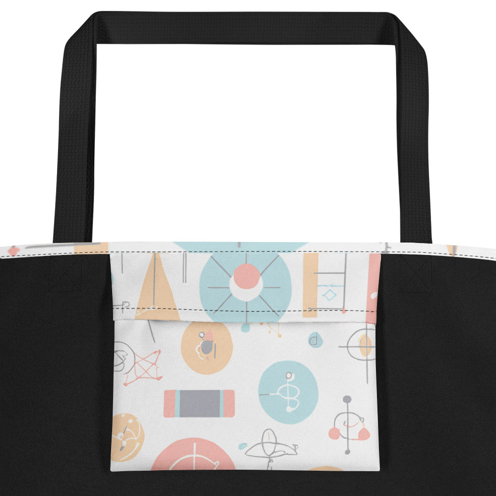 he = i - Large Tote Bag