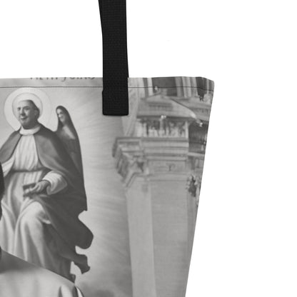 Pope Neil deGrasse Tyson - Not the Pope Large Tote Bag