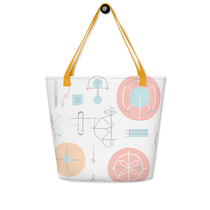 he = i - Large Tote Bag
