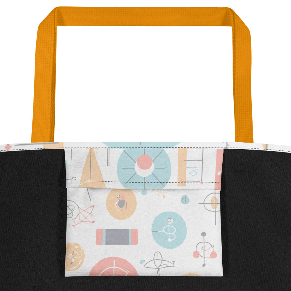 he = i - Large Tote Bag