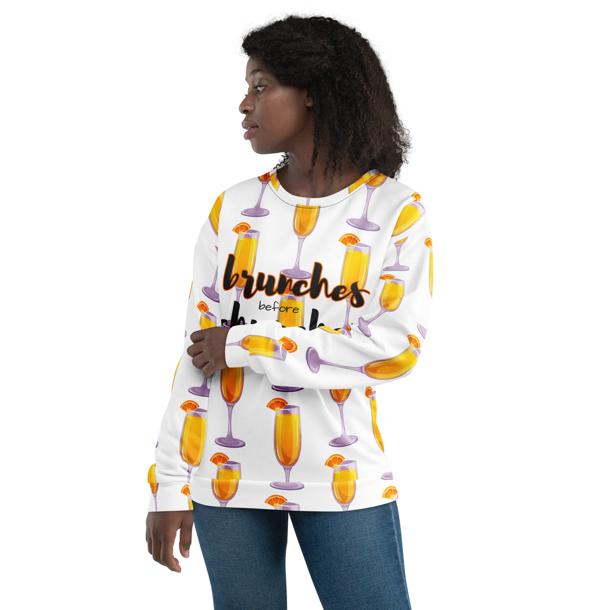 Brunches Before Churches - Crew Neck Sweatshirt