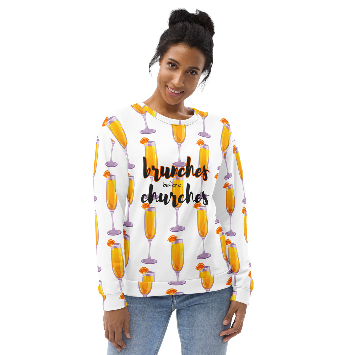 Brunches Before Churches - Crew Neck Sweatshirt