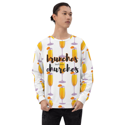 Brunches Before Churches - Crew Neck Sweatshirt