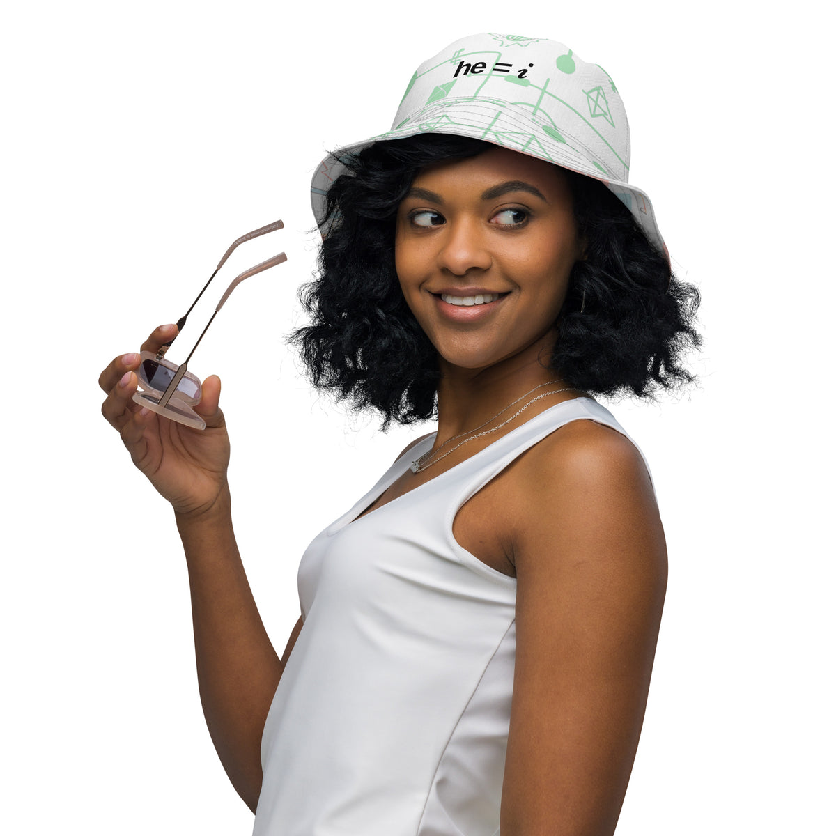 he = i - Reversible Bucket Hat