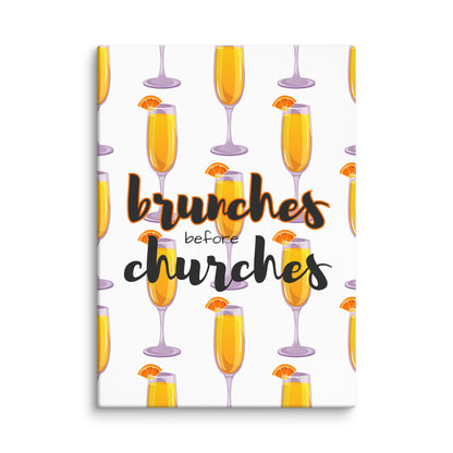 Brunches Before Churches - Canvas Print