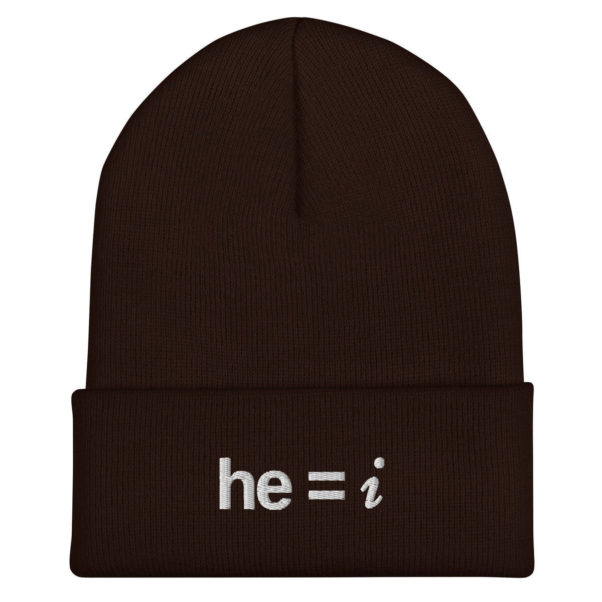 he = i - Cuffed Beanie