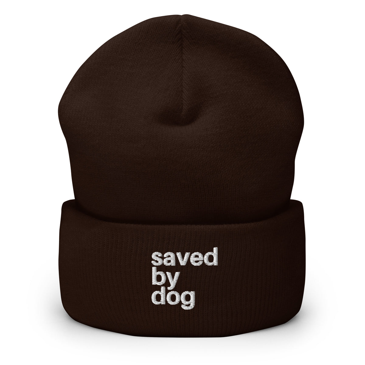 Saved by Dog - Cuffed Beanie