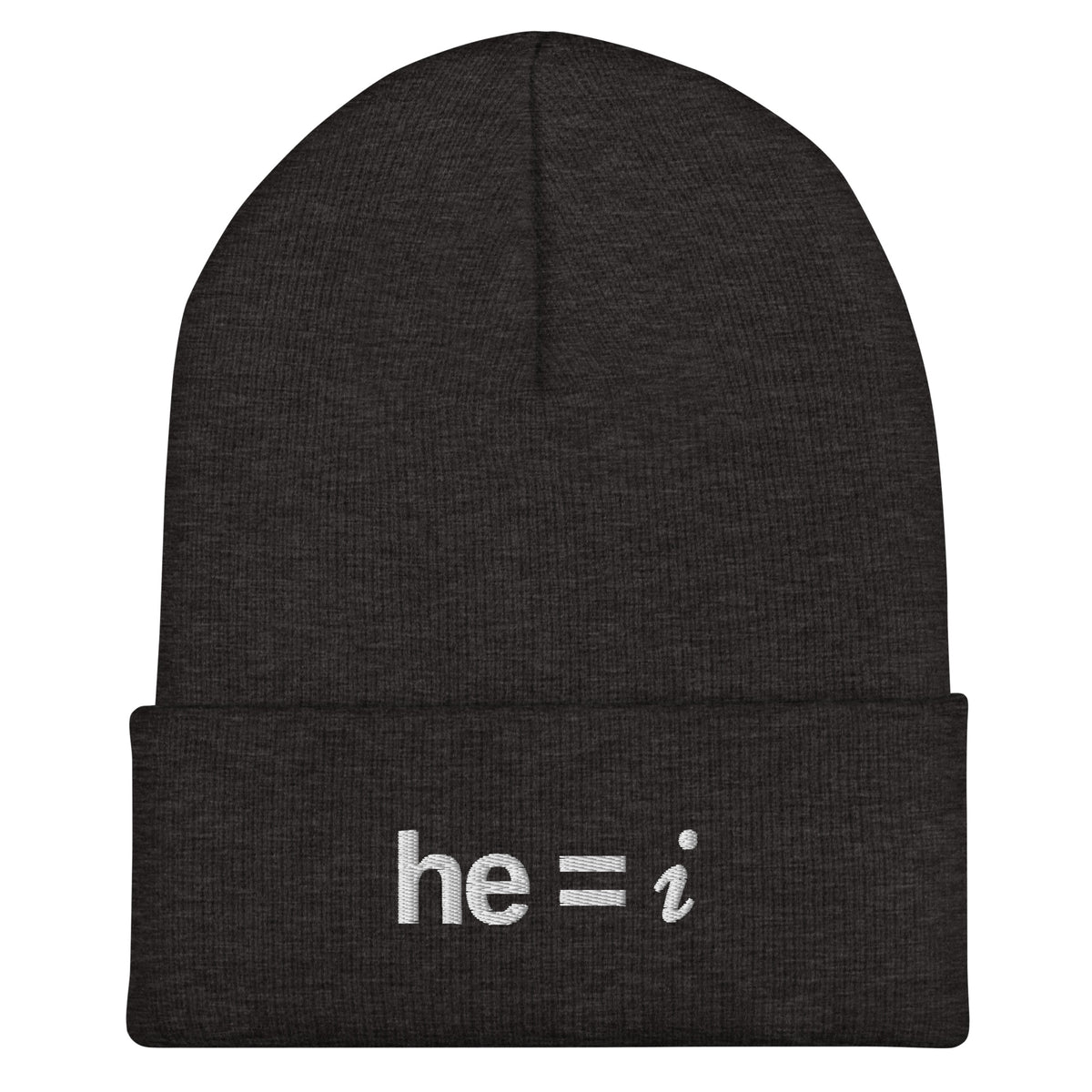 he = i - Cuffed Beanie