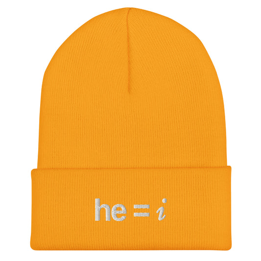 he = i - Cuffed Beanie
