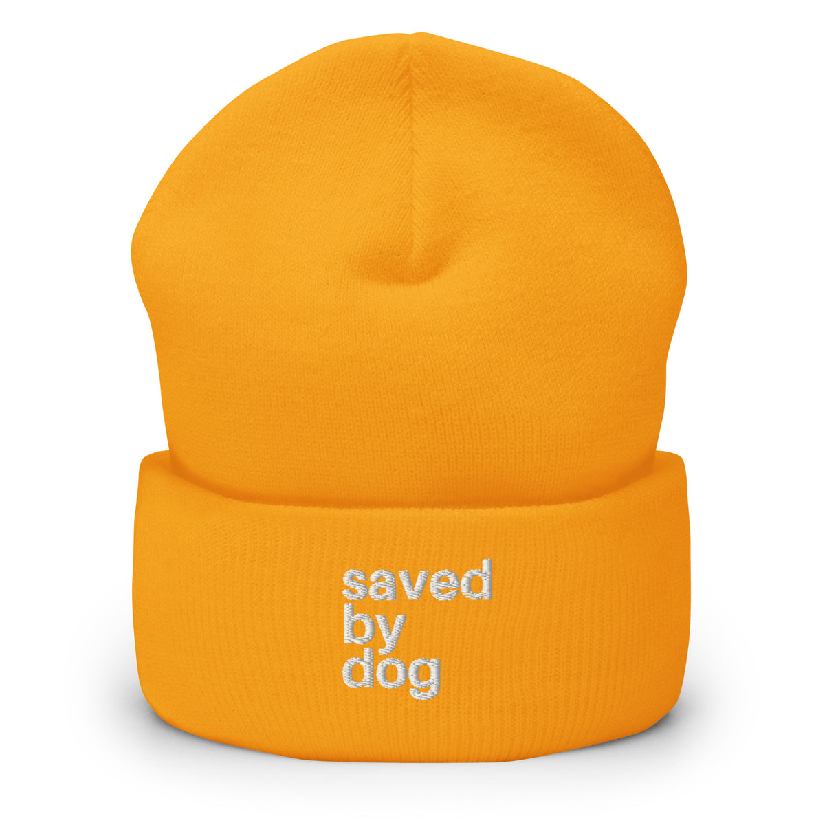 Saved by Dog - Cuffed Beanie