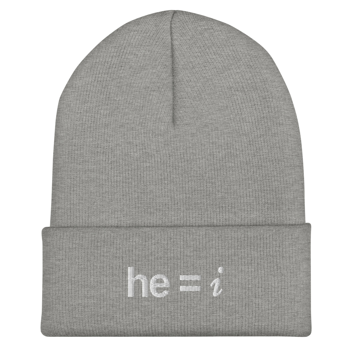 he = i - Cuffed Beanie