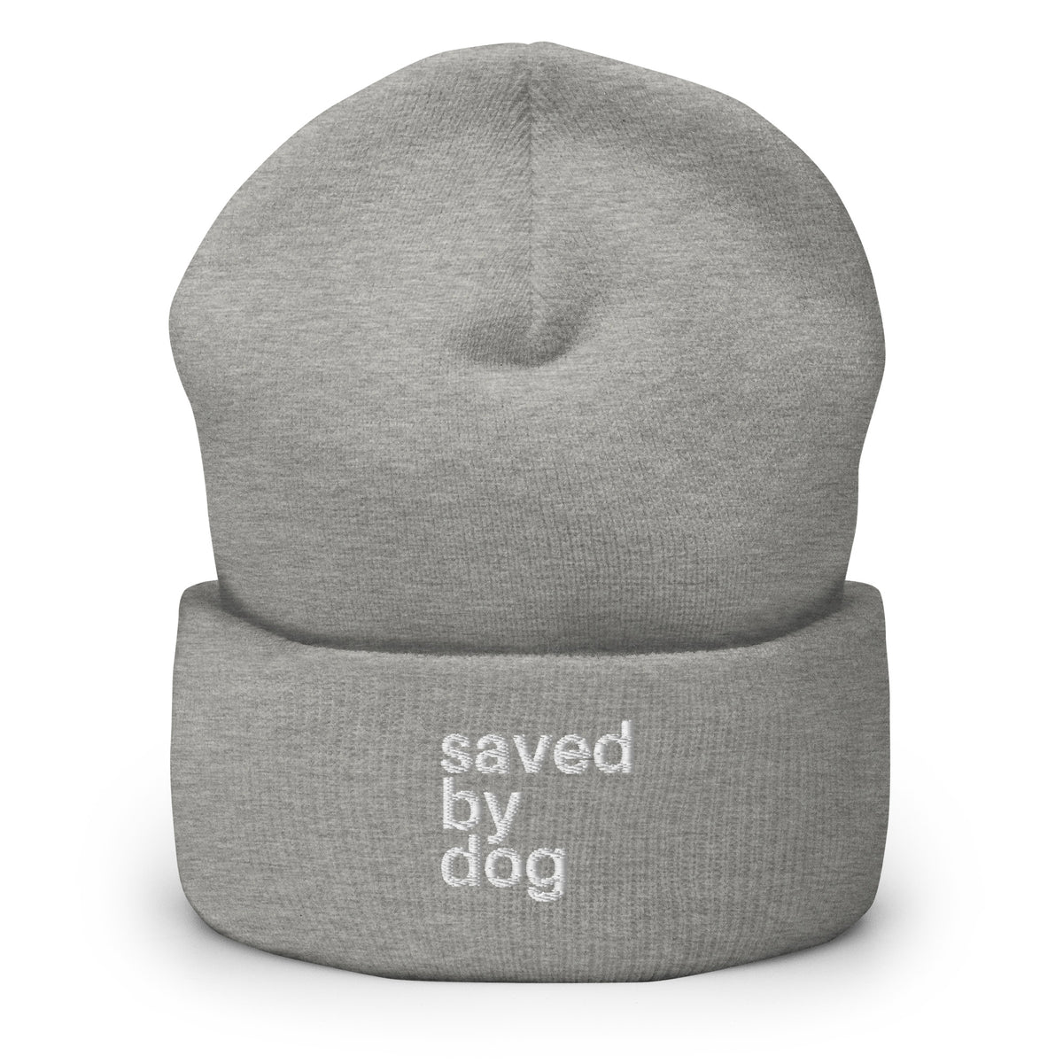 Saved by Dog - Cuffed Beanie