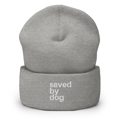 Saved by Dog - Cuffed Beanie