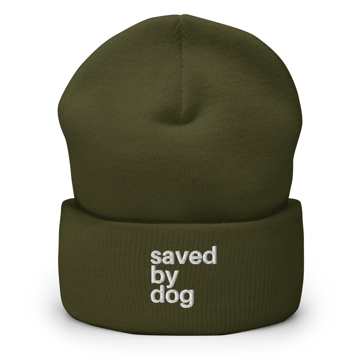 Saved by Dog - Cuffed Beanie