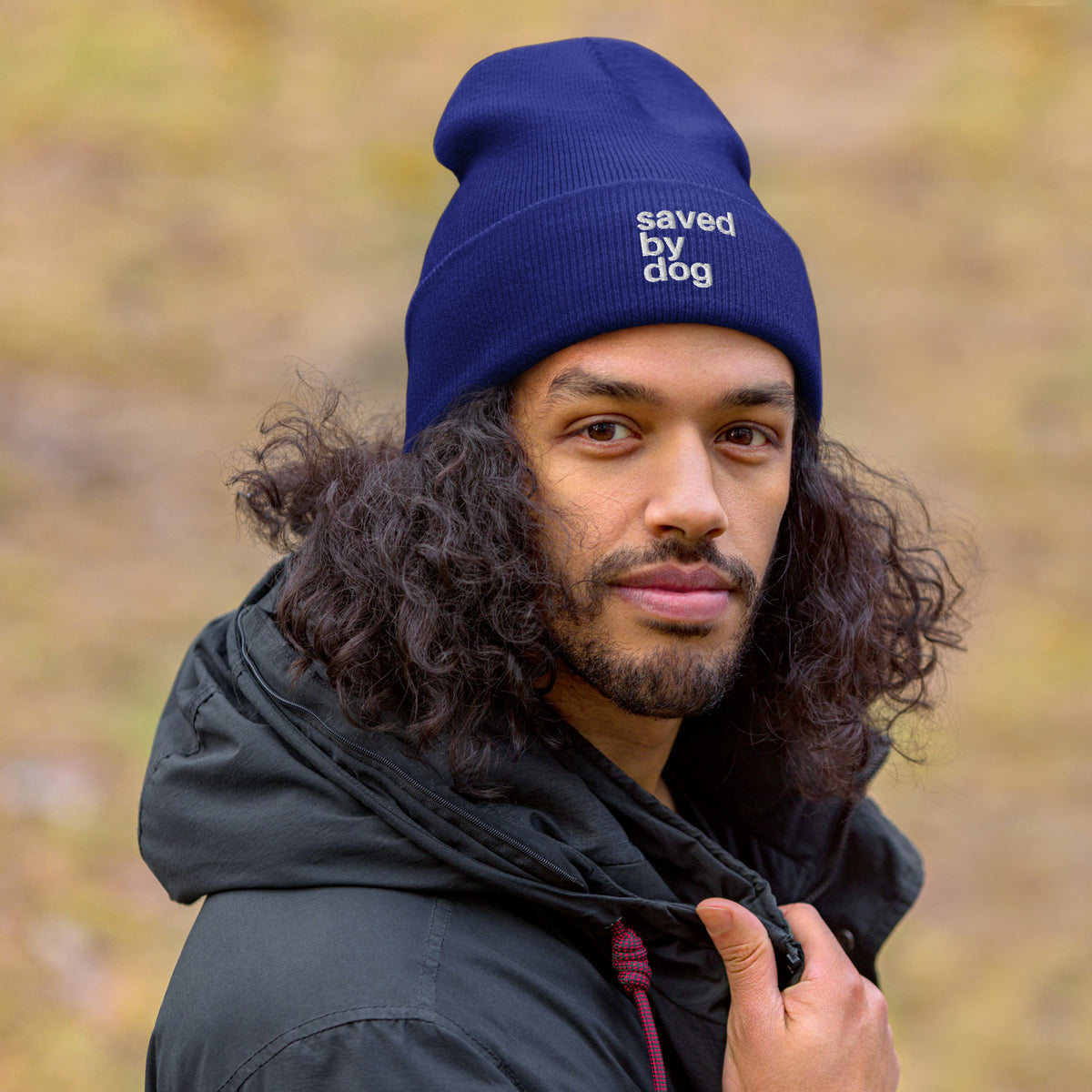 Saved by Dog - Cuffed Beanie