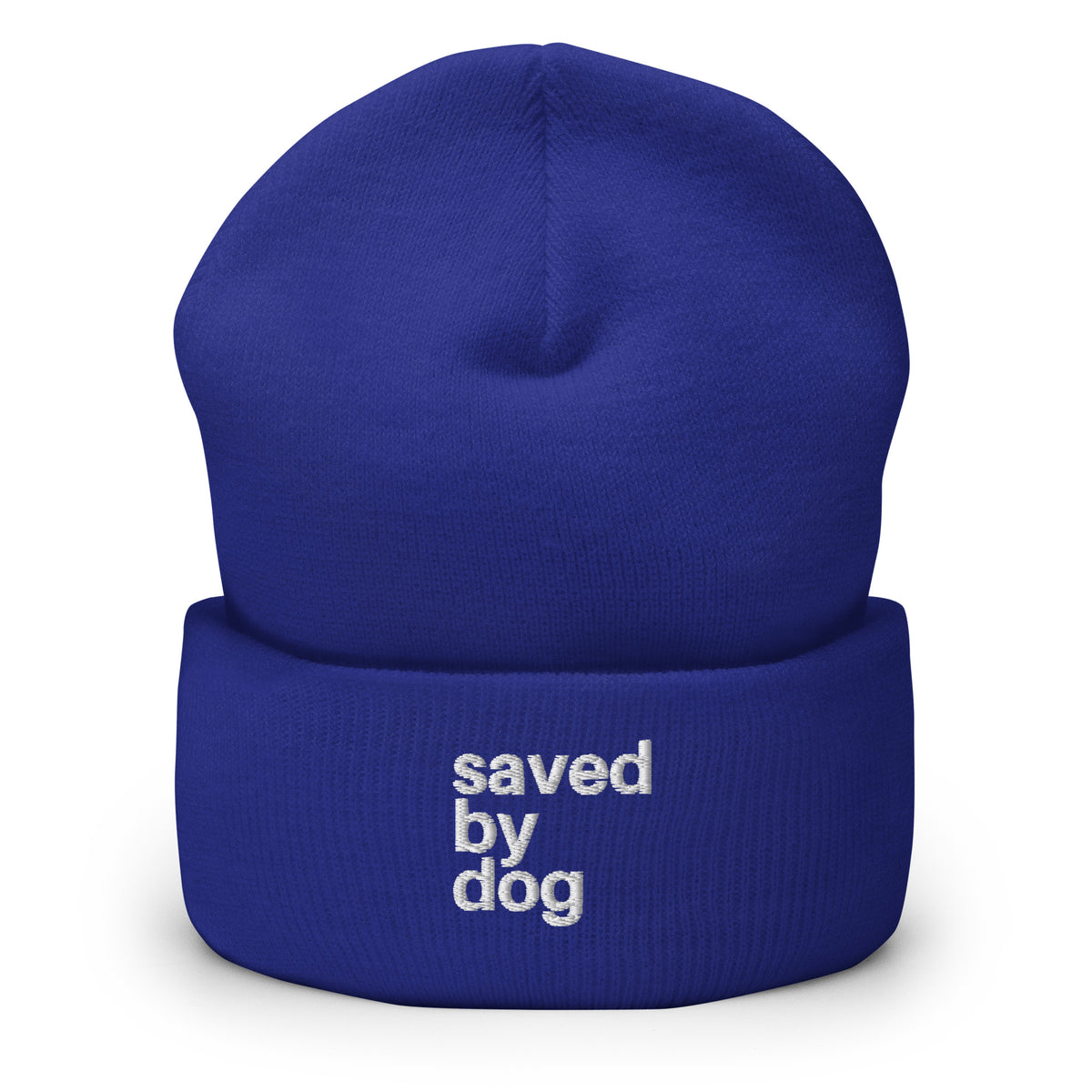 Saved by Dog - Cuffed Beanie