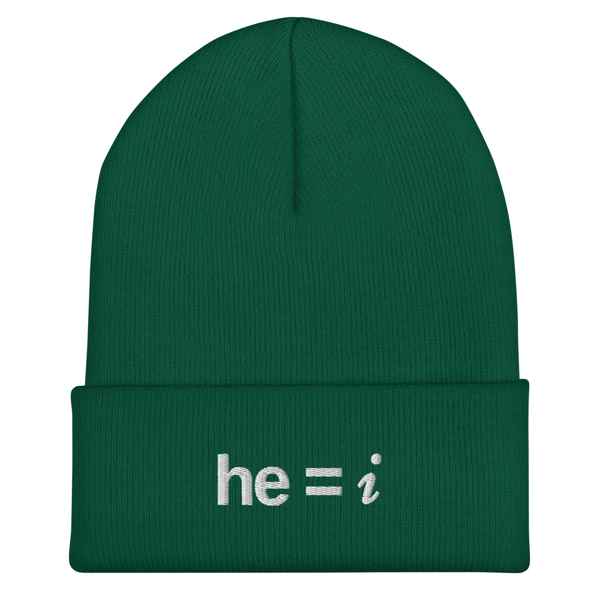 he = i - Cuffed Beanie