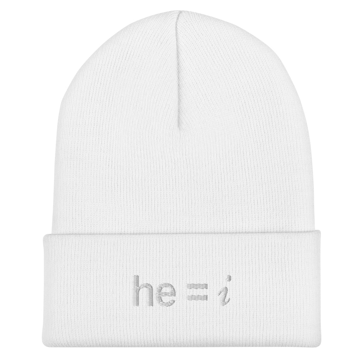 he = i - Cuffed Beanie
