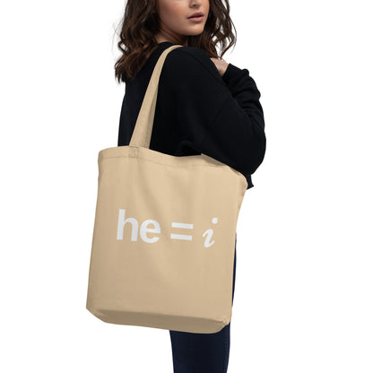 he = i - Eco Tote Bag