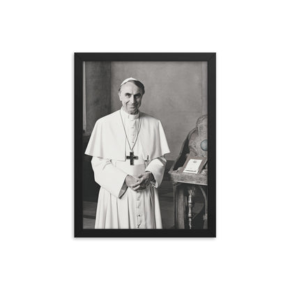 Pope Carl Sagan - Not the Pope Framed Poster