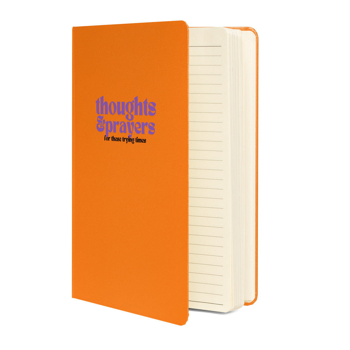 Thoughts & Prayers - Hardcover Notebook