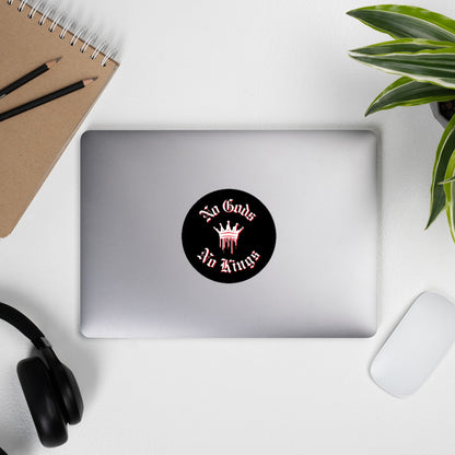 No Gods, No Kings - Vinyl Sticker