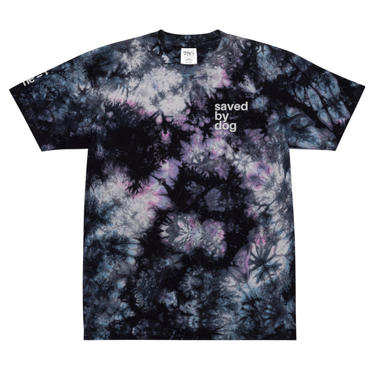 Saved by Dog - Tie Dye Tee
