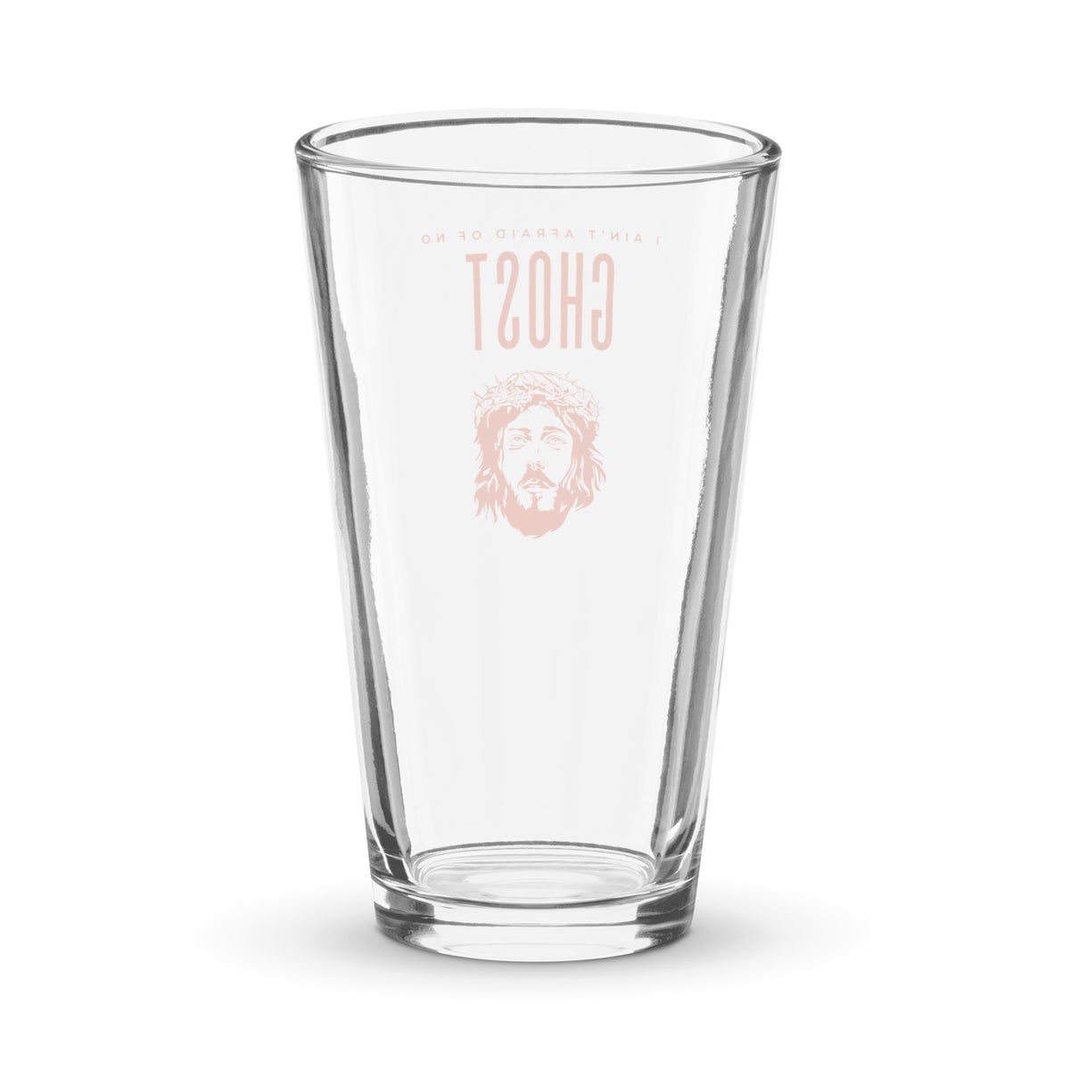 I Ain't Afraid of No Ghost v3 - Pint Glass