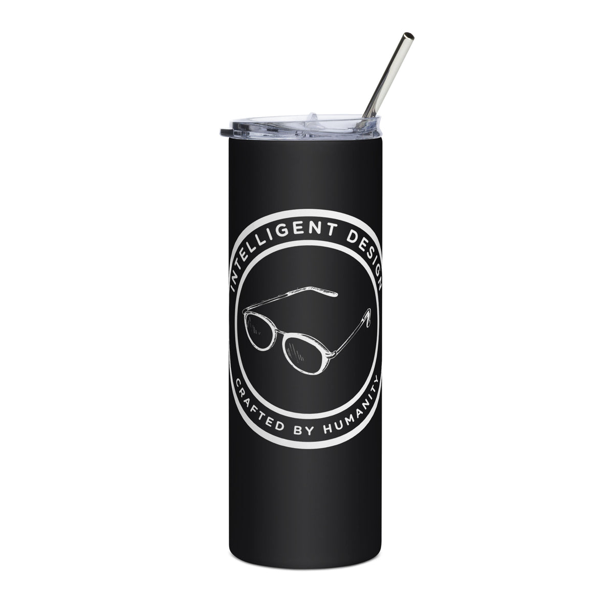 Intelligent Design "Badge" - Stainless Steel Tumbler