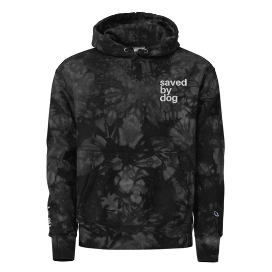 Saved by Dog - Tie Dye Hoodie