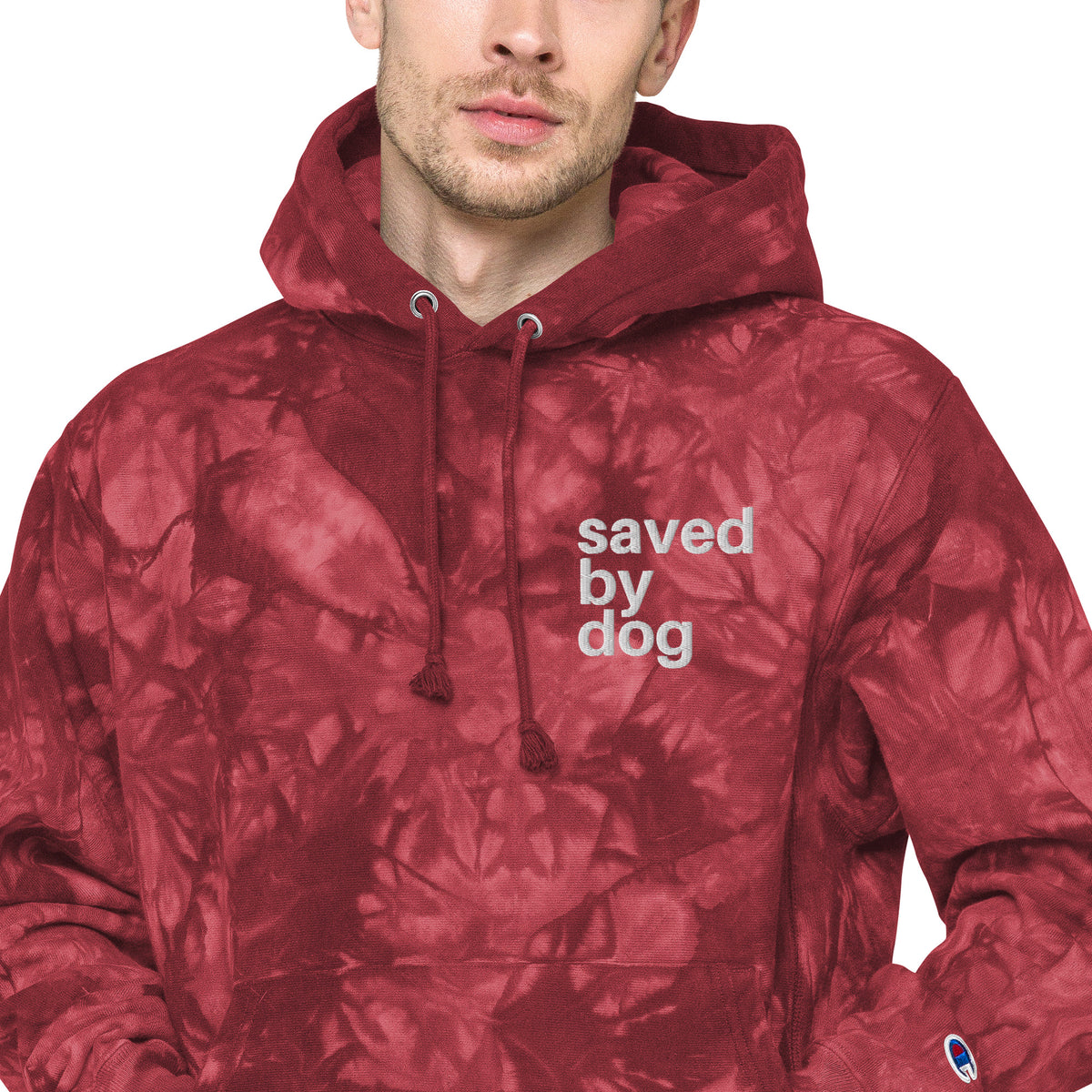 Saved by Dog - Tie Dye Hoodie