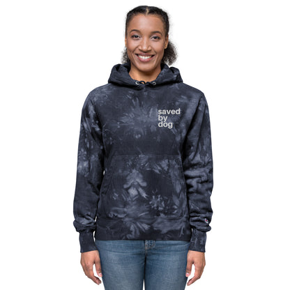 Saved by Dog - Tie Dye Hoodie
