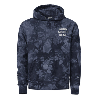 Gods Aren't Real - Tie-Dye Hoodie