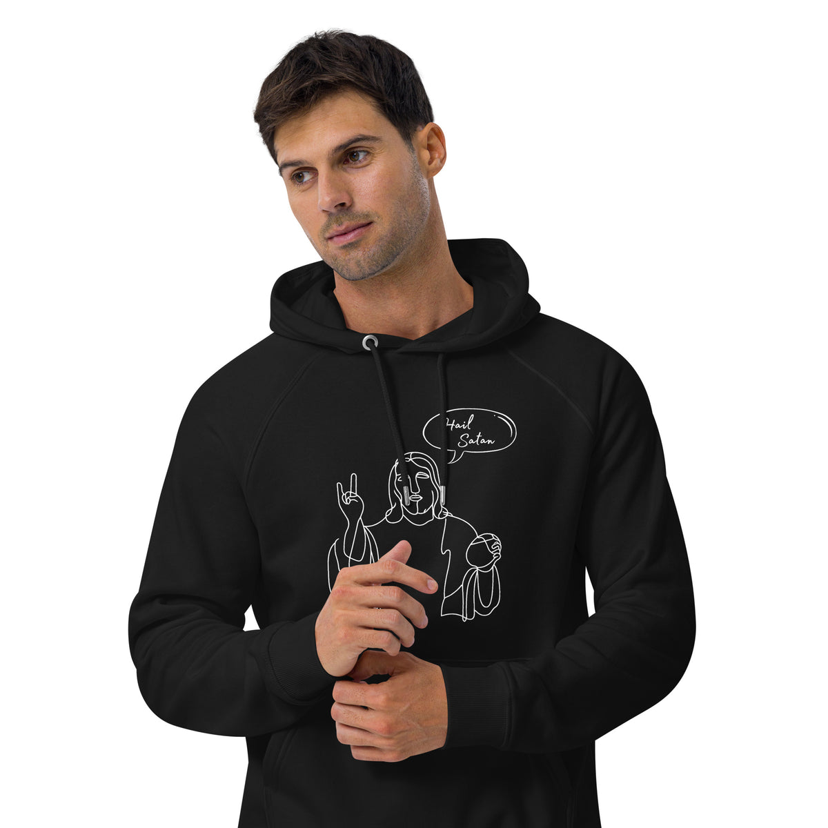 Hail Satan Jesus - Hoodie Sweatshirt