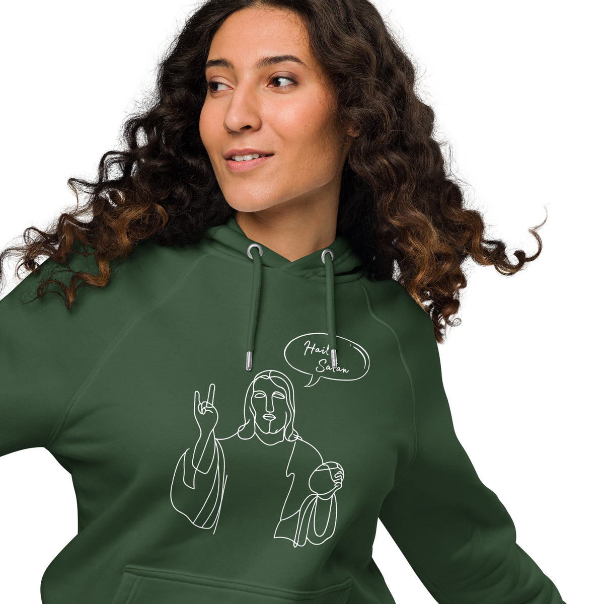 Hail Satan Jesus - Hoodie Sweatshirt