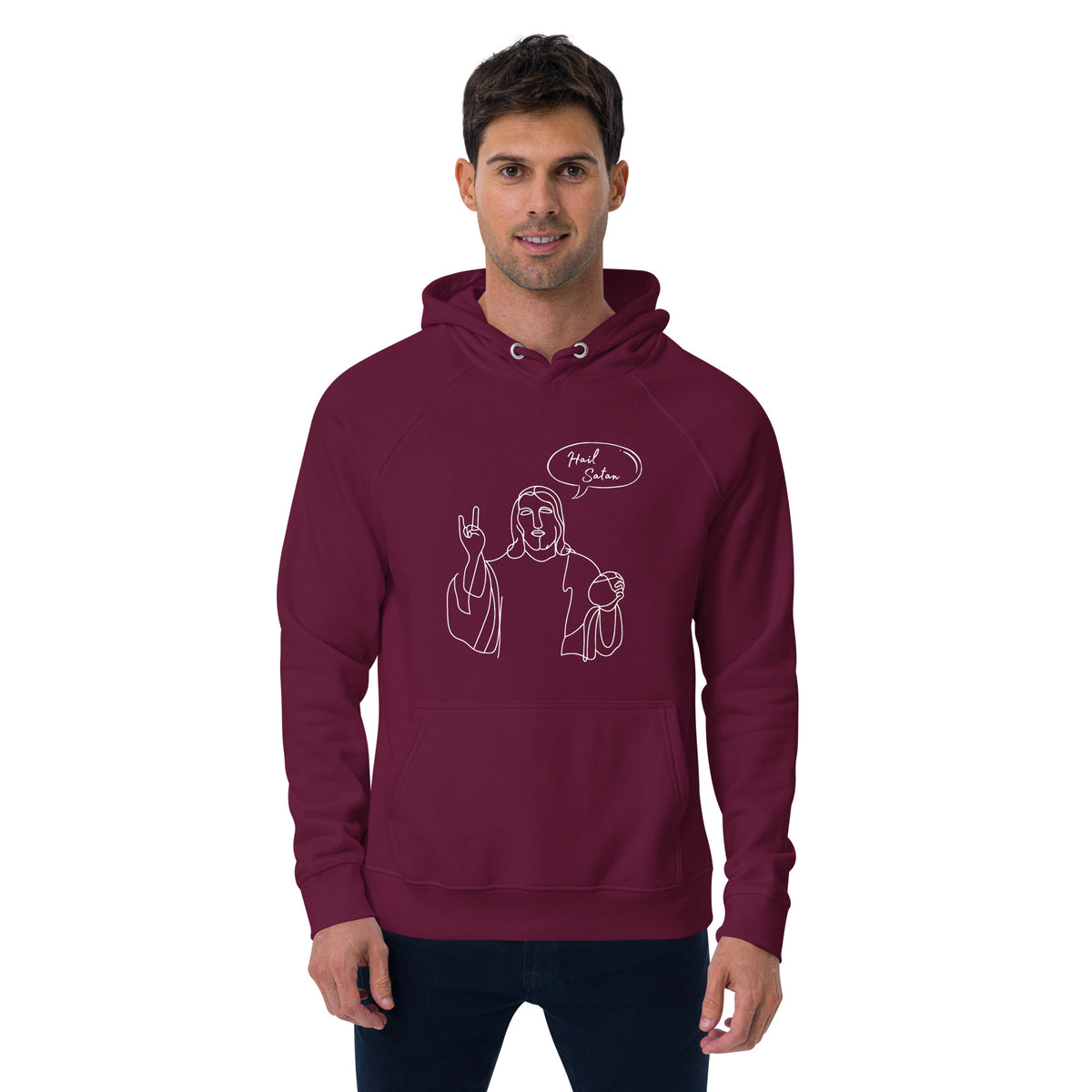 Hail Satan Jesus - Hoodie Sweatshirt