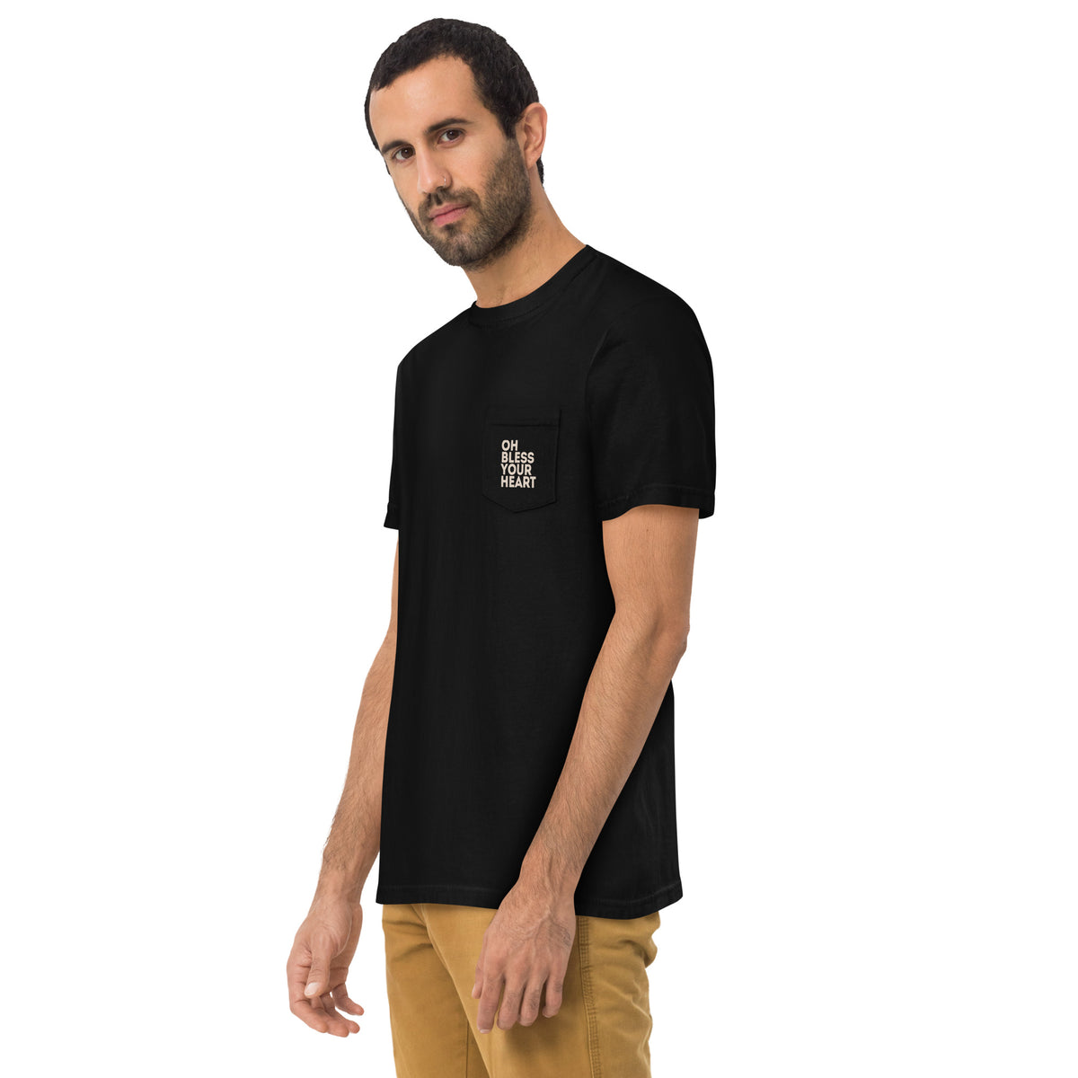 Oh Bless Your Heart - Pocket Tee w/ Back Print