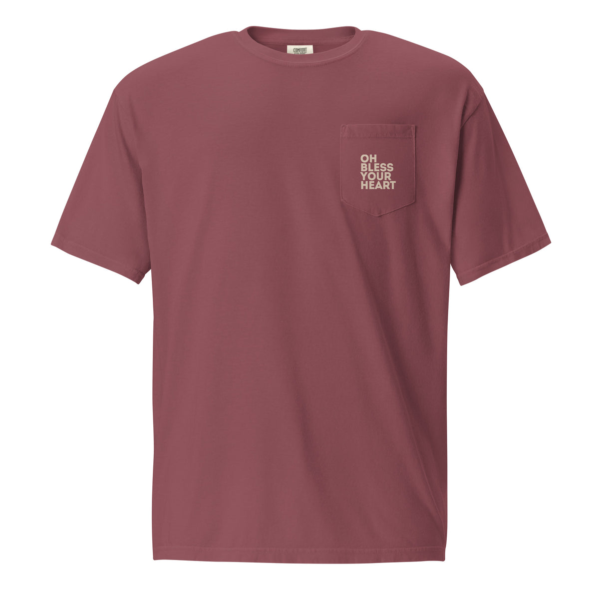Oh Bless Your Heart - Pocket Tee w/ Back Print