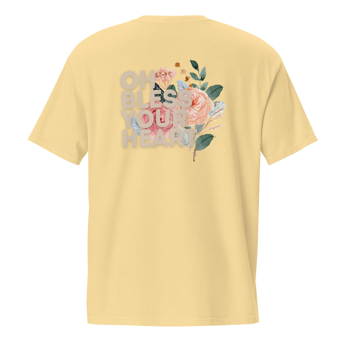 Oh Bless Your Heart - Pocket Tee w/ Back Print