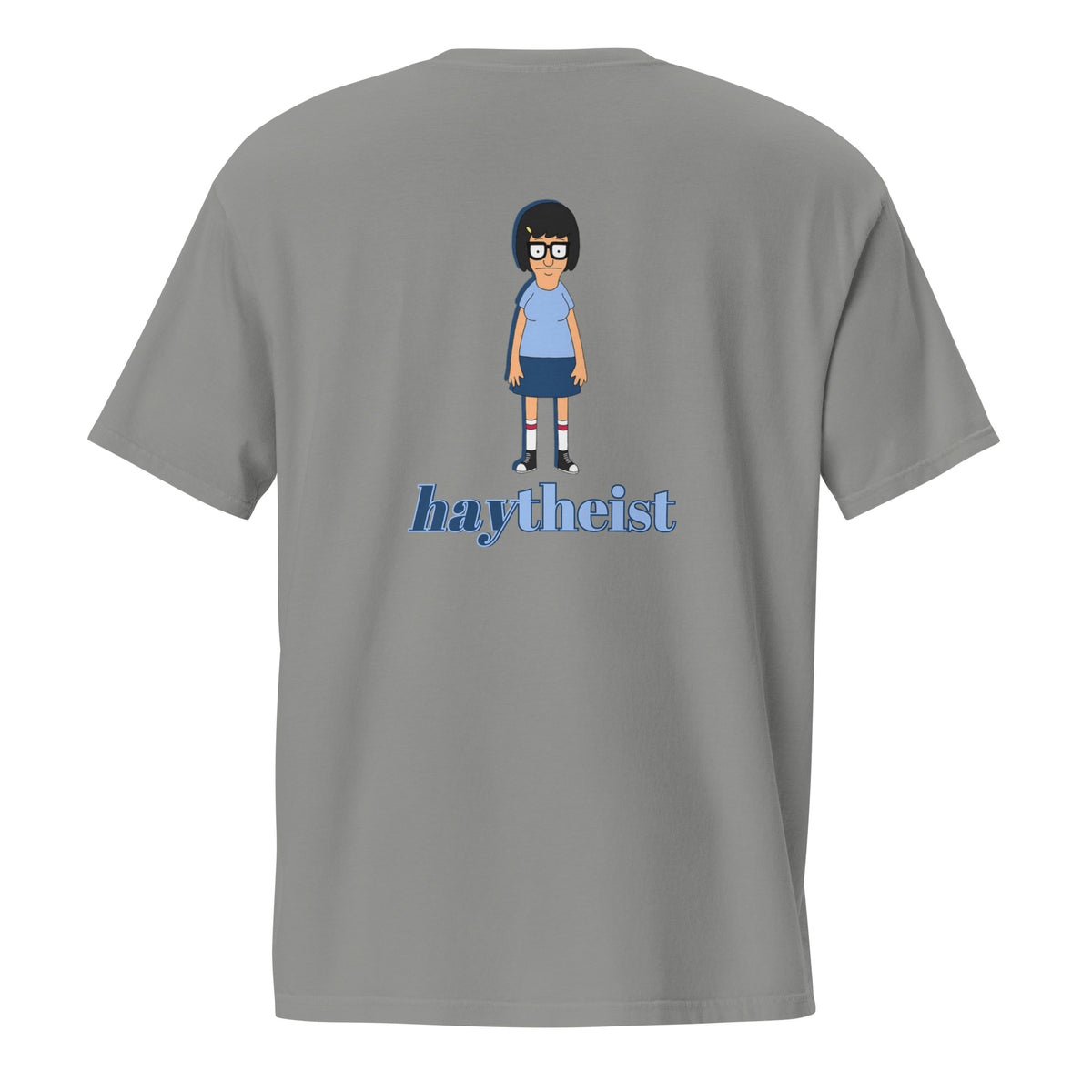 HAYtheist - Tina Belcher Pocket Tee