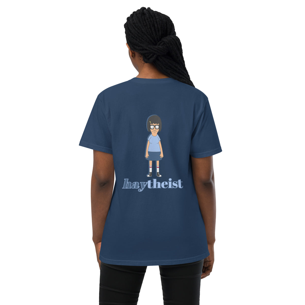 HAYtheist - Tina Belcher Pocket Tee