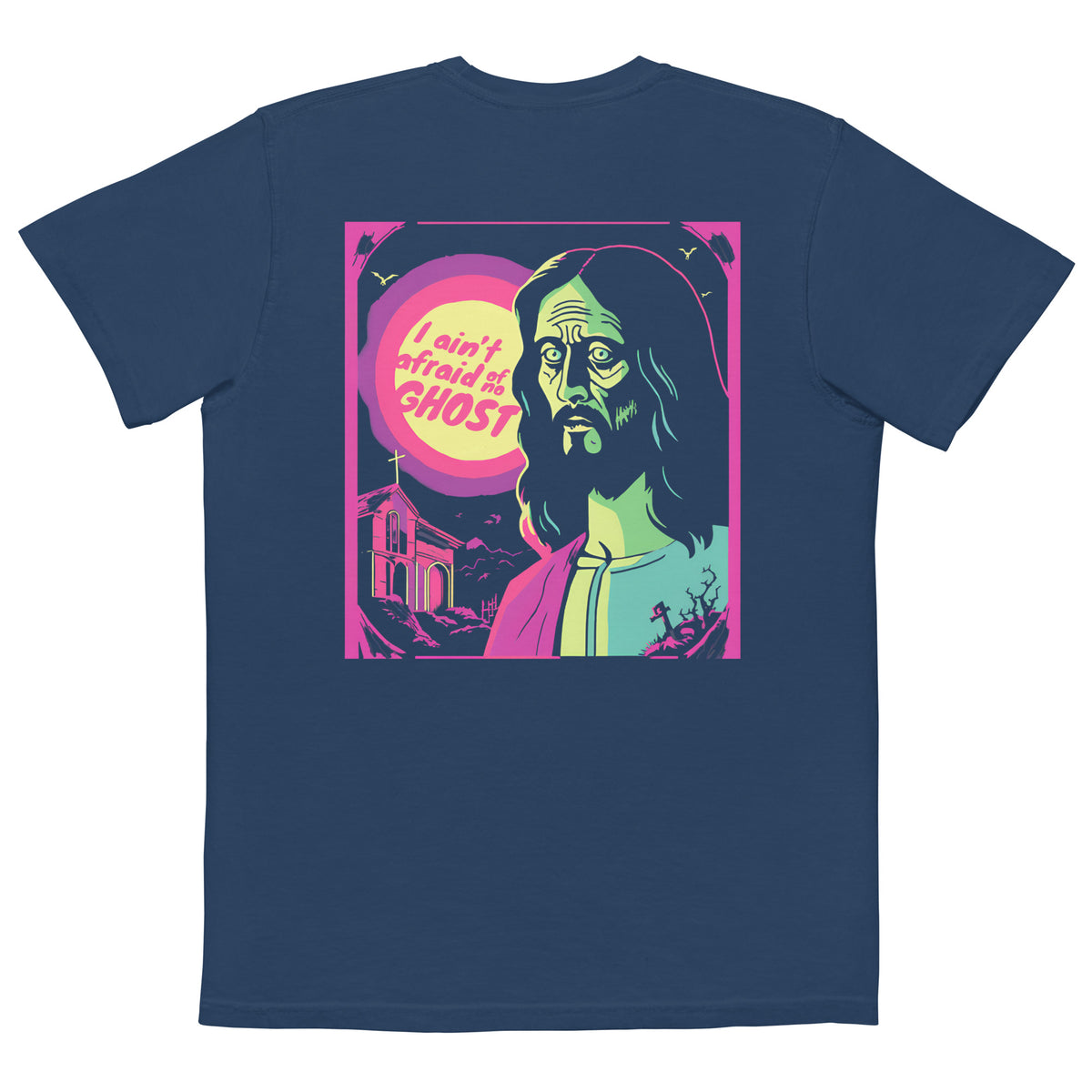 I Ain't Afraid of No Ghost - B-Movie Pocket Tee