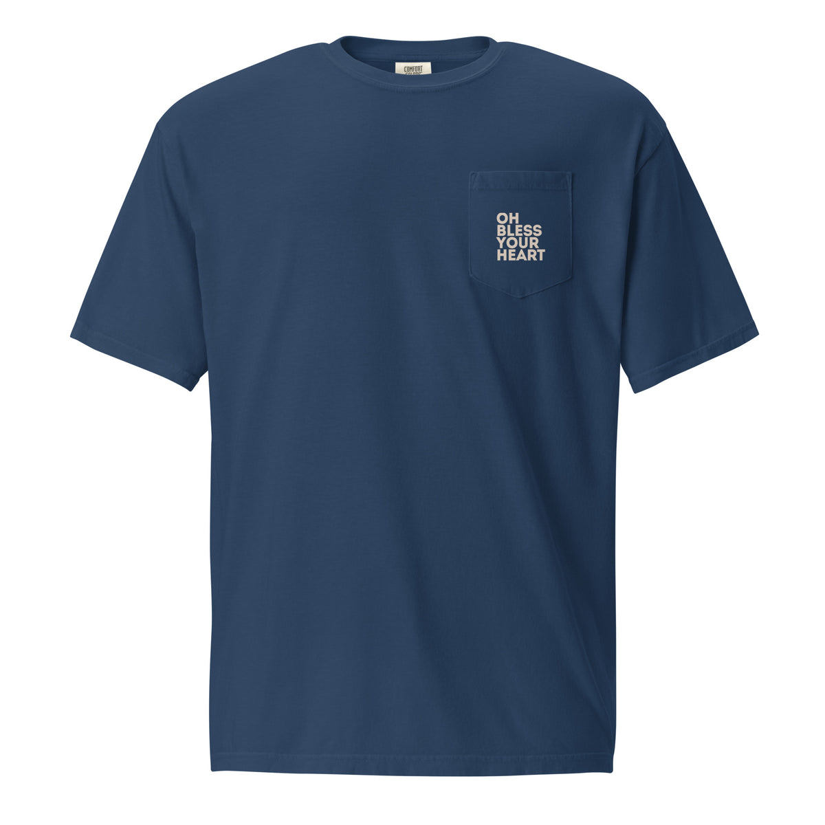 Oh Bless Your Heart - Pocket Tee w/ Back Print