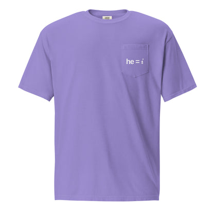 he = i - Pocket Tee