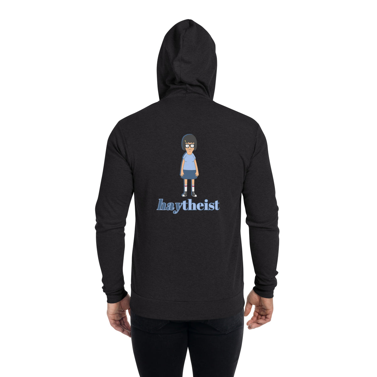 HAYtheist - Tina Belcher Unisex Zip Hoodie