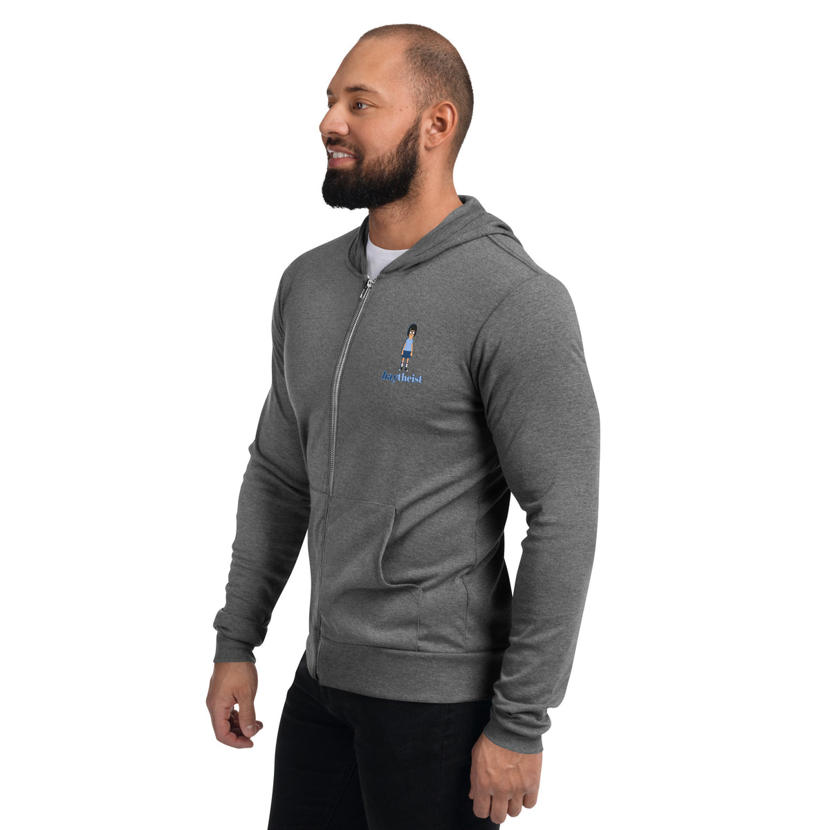 HAYtheist - Tina Belcher Unisex Zip Hoodie