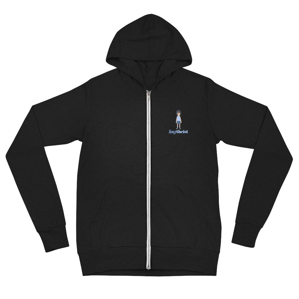 HAYtheist - Tina Belcher Unisex Zip Hoodie